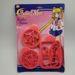 Sailor Moon‎ Cookie Cutter Set Anime Kitchenware Luna P Ball NEW Sealed Rare